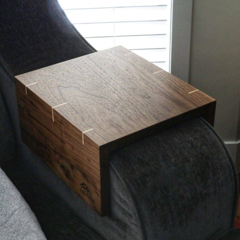 Walnut couch table